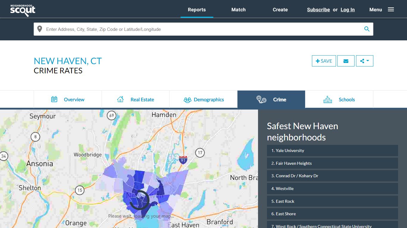 New Haven, CT Crime Rates and Statistics - NeighborhoodScout
